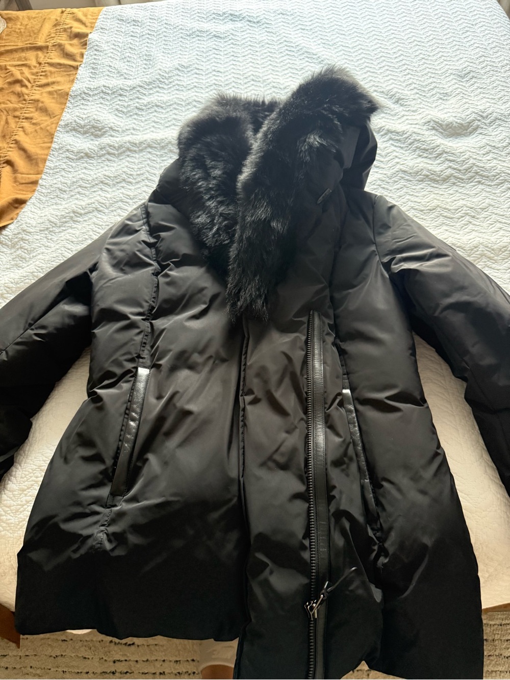 Mackage Adali Jacket with Fur Trim
